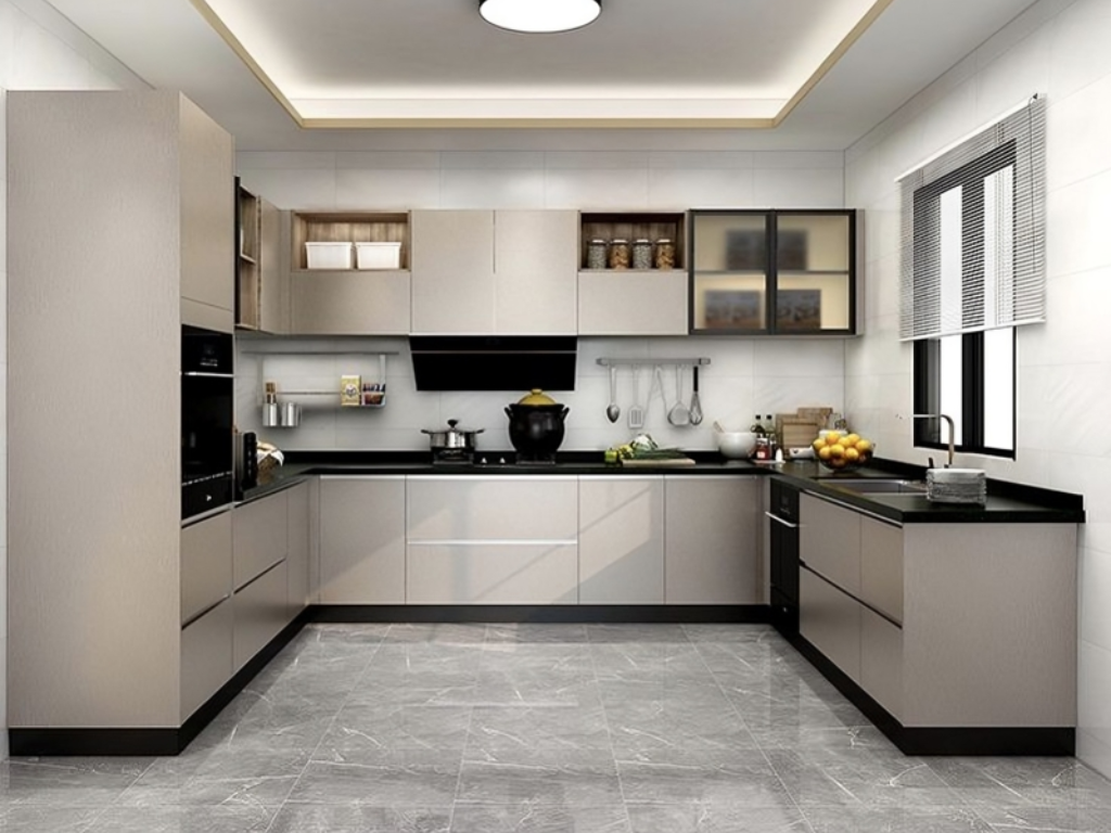 Transform your cooking space with a modern modular kitchen that offers both style and functionality. Contact Greater Noida Modular Kitchen Interiors for custom designs.